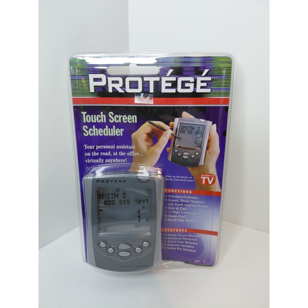 Protégé Touch Screen Organizer with Stylus‎ Protege Handheld Personal Planner